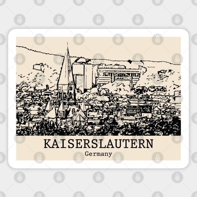 Kaiserslautern - Germany Magnet by Lakeric